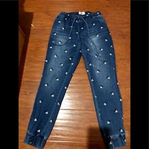 Mickey Mouse Denim Joggers
